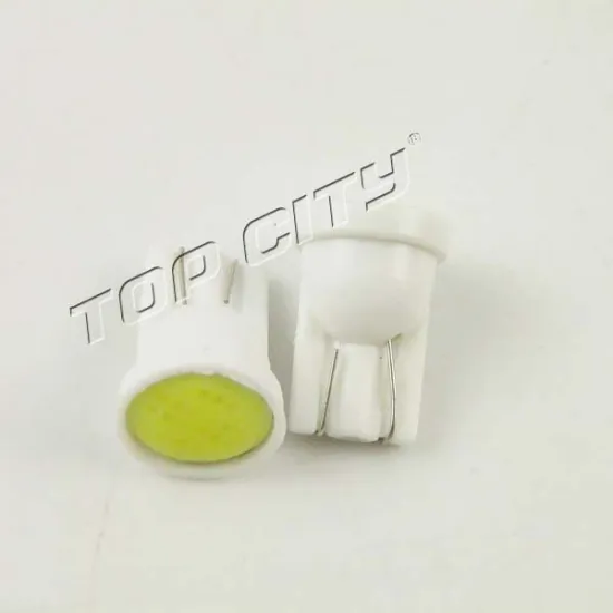 China Supplier Wholesale 400LM 6000K 12V COB Chip W5W 147 194 168 501 T10 LED Bulb