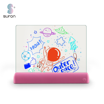 Suron Educational Toy Drawing Pad 3D Magic Light