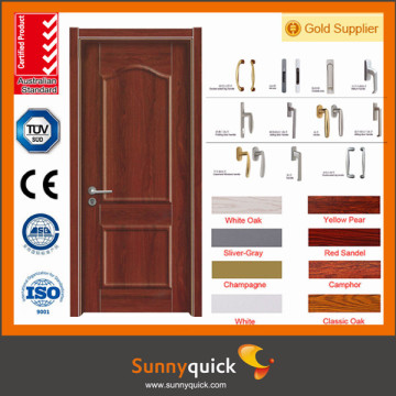 Interior Position and Swing Open Style MDF skin wooden door