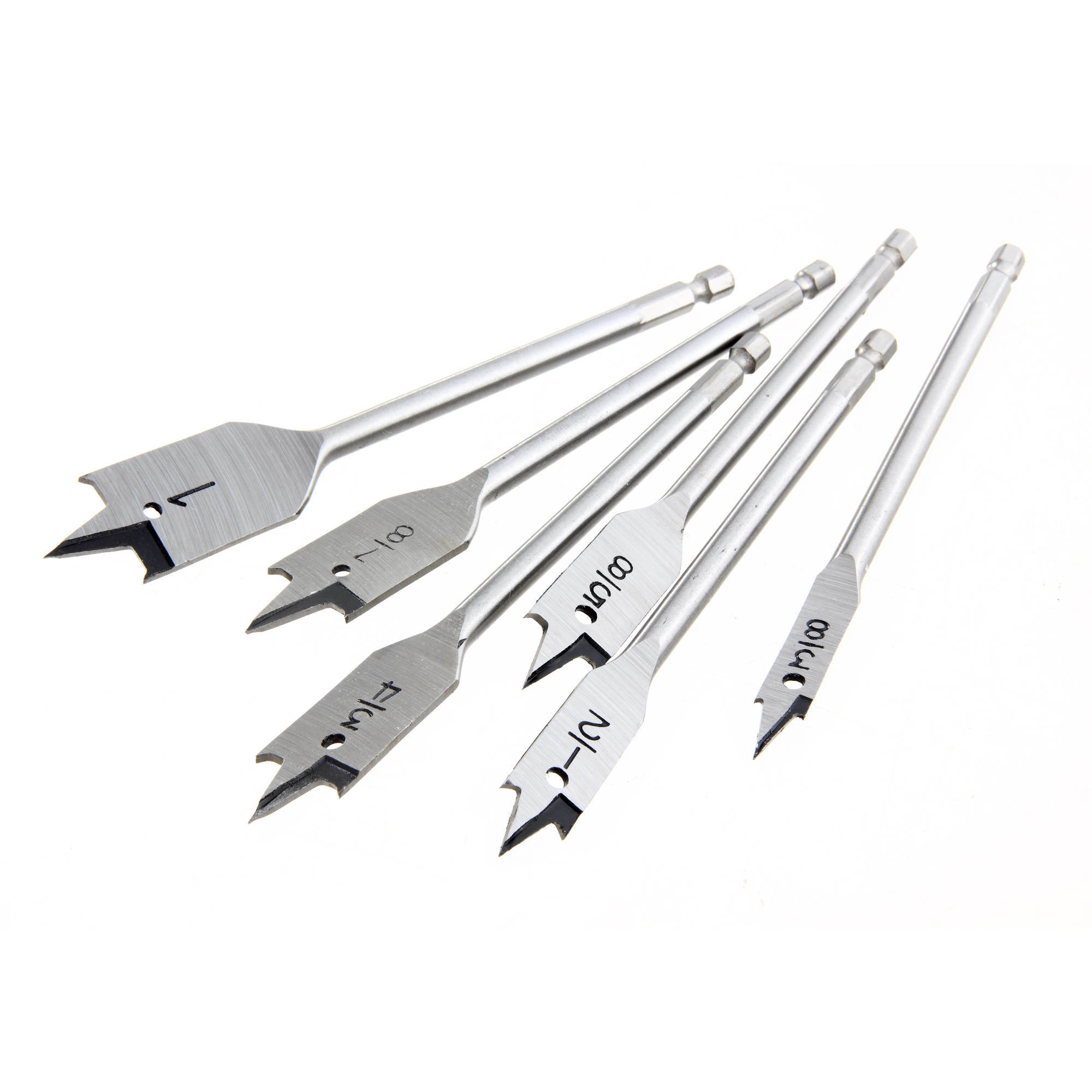 6 Piece Spade Bit Set