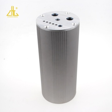 Customized Aluminum Cylindrical Extrusion Enclosures & CNC Machining Services