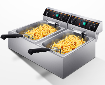 Factory Direct Electric/Gas Commercial Deep Fryer for Chips