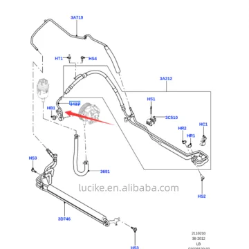 Power Steering Pressure Tubing LR032884 for Land Rover Freelander 2: Replacement and Maintenance Guide