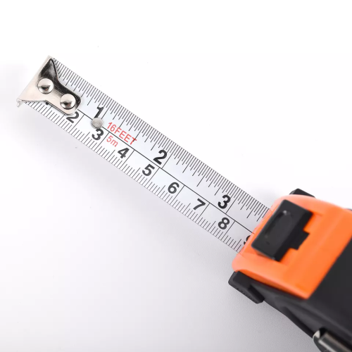 Mini cinta portátil de alta calidad de 2 m 5m que mide nueva cinta de medición de ABS con cadena clave