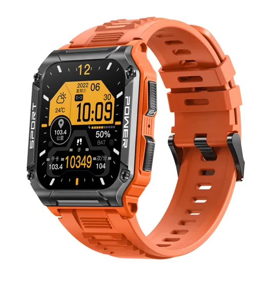 2023 NX6 Sports Smart Watch: Large 1.95 Inch Screen, BT Calling, IP68 Waterproof