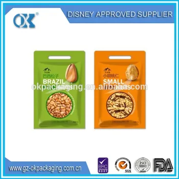 top quality laminated printing aluminum foil bag /Color printed aluminum foil stand up bag with zipper lock for Health food