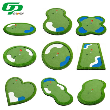 Tragbares 18-Loch-Putting-Green mit PP-Material
