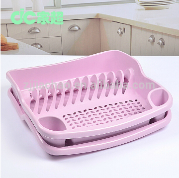 household dish holder with tray