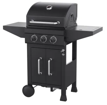 Esun New Design Outdoor Propane Grill 3 Burners Grill with Cabinet
