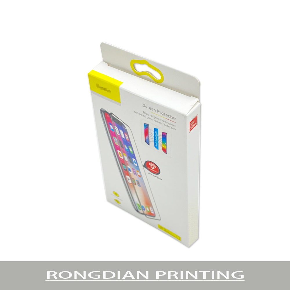 Mobile phone tempered film packaging