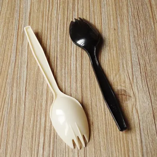 Used Plastic Injection Spoon Fork Knife Plastic Mould
