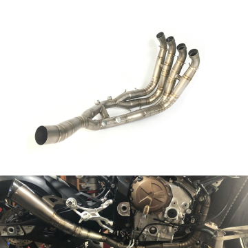 Sistemas de escape deslizamiento para motocicletas 2019-2022 BMW S1000R y S1000RR: conecte los silenciadores originales (modelos 2020, 2021)