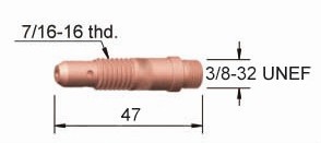 Collet Body For WP-17 WP-28 WP-26