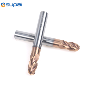 Carbide Ball Nose End Mill for Stainless Steel