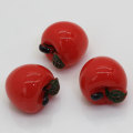 3D Kunstmatige Leuke Mini Fruit Hars Kralen 100 stks Simulatie Voedsel Cabochon DIY Speelgoed Decoratieve Charms Slime Decor