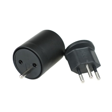 Adaptateur de la fiche de conversion suisse 10a 250v: Suisse à une prise de courant de l'UE / France