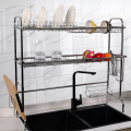 Rack de cuisine en acier inoxydable Rack de drainage d'eau