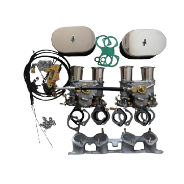 FAJS Twin 40/4548DCOE Carburetor Kit for Volvo B200/B230 Including Manifold & Link