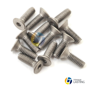 Wholesale Custom Titanium Flat Head Cap Screw