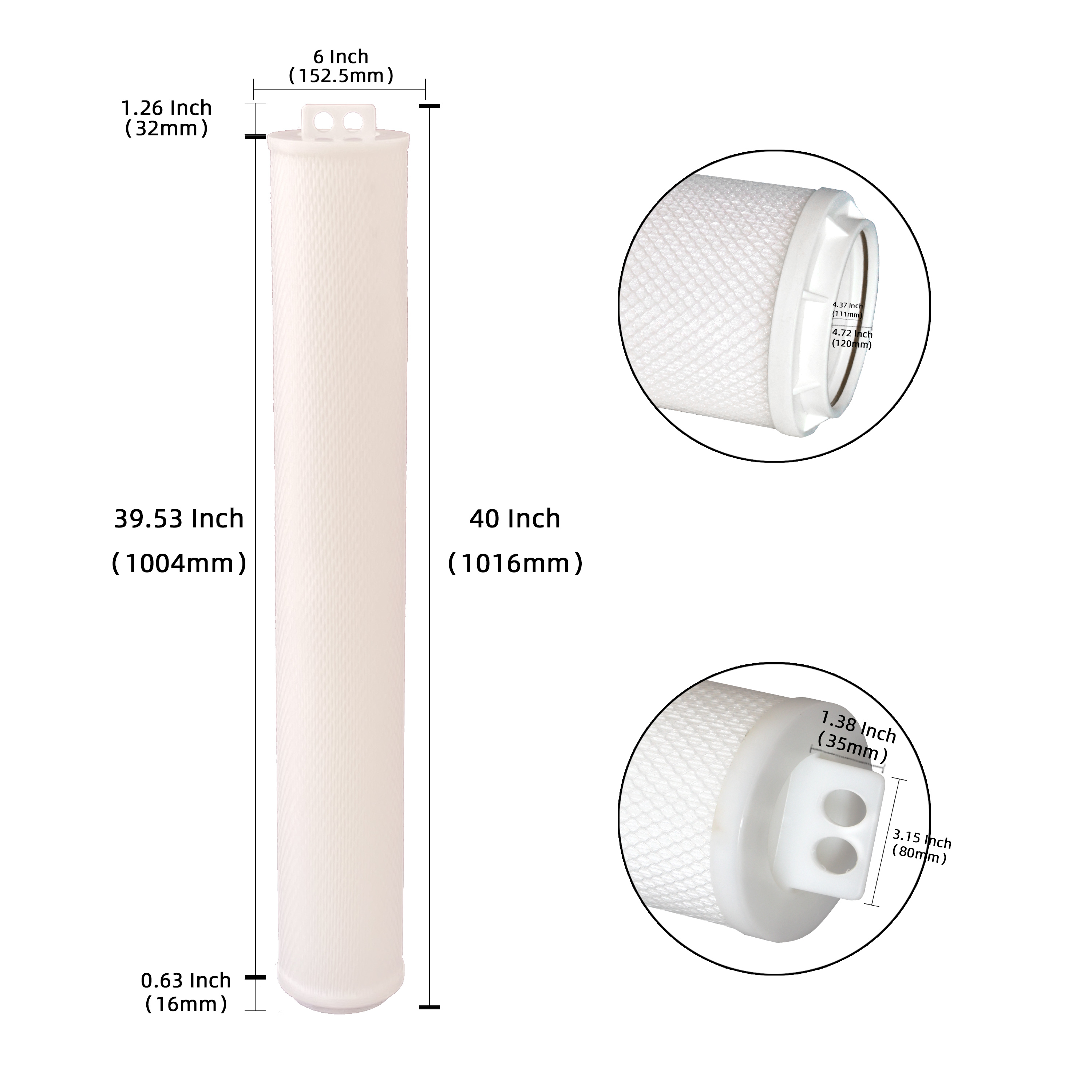 High Flow Filter Cartridge detail