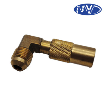 Brass 90° External Thread Gas Elbow Fitting