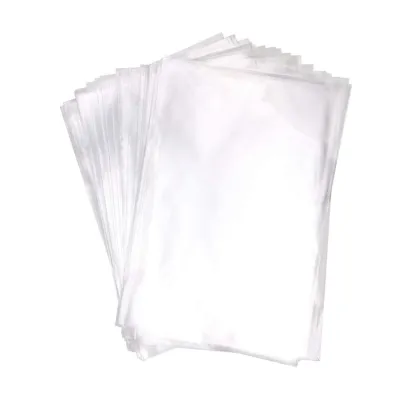 Clear LDPE Plastic Custom Printed Wicket Bread bag for food packaging with Own Logo