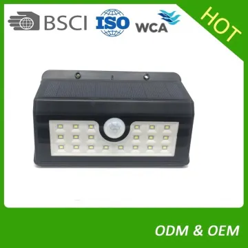led solar powered light motion sensor