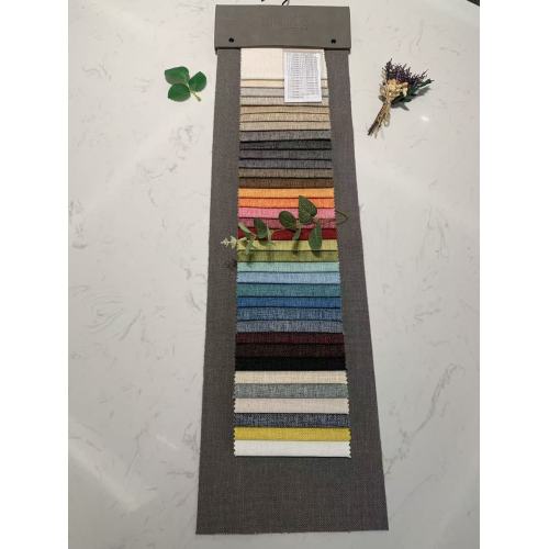 Tecido de sofá de material de linho durável