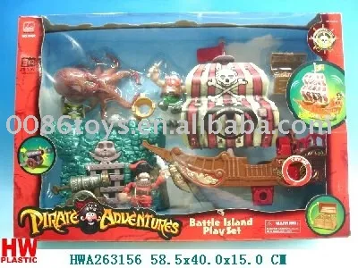 various Pirate toys