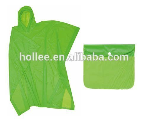 Plastic raincoats poncho