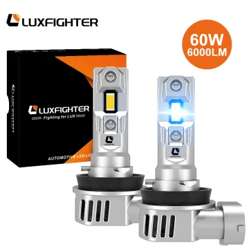 60W 6000LM LED Headlights for Motorcycle and Car - H1, H7, H11, HB3, HB4, C6, D4S, 6000K, Compatible with Corolla and Polo