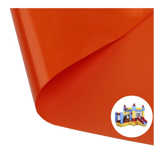 High-Quality PVC Coated Tarpaulin Inflatable Fabric for Children's Bouncer Castles