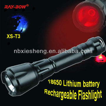 XS-T3 18650 Lithium rechargeable orkia torch