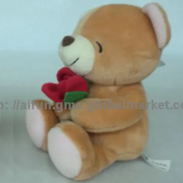 Rose Bear plush toy, the best Valentine gift