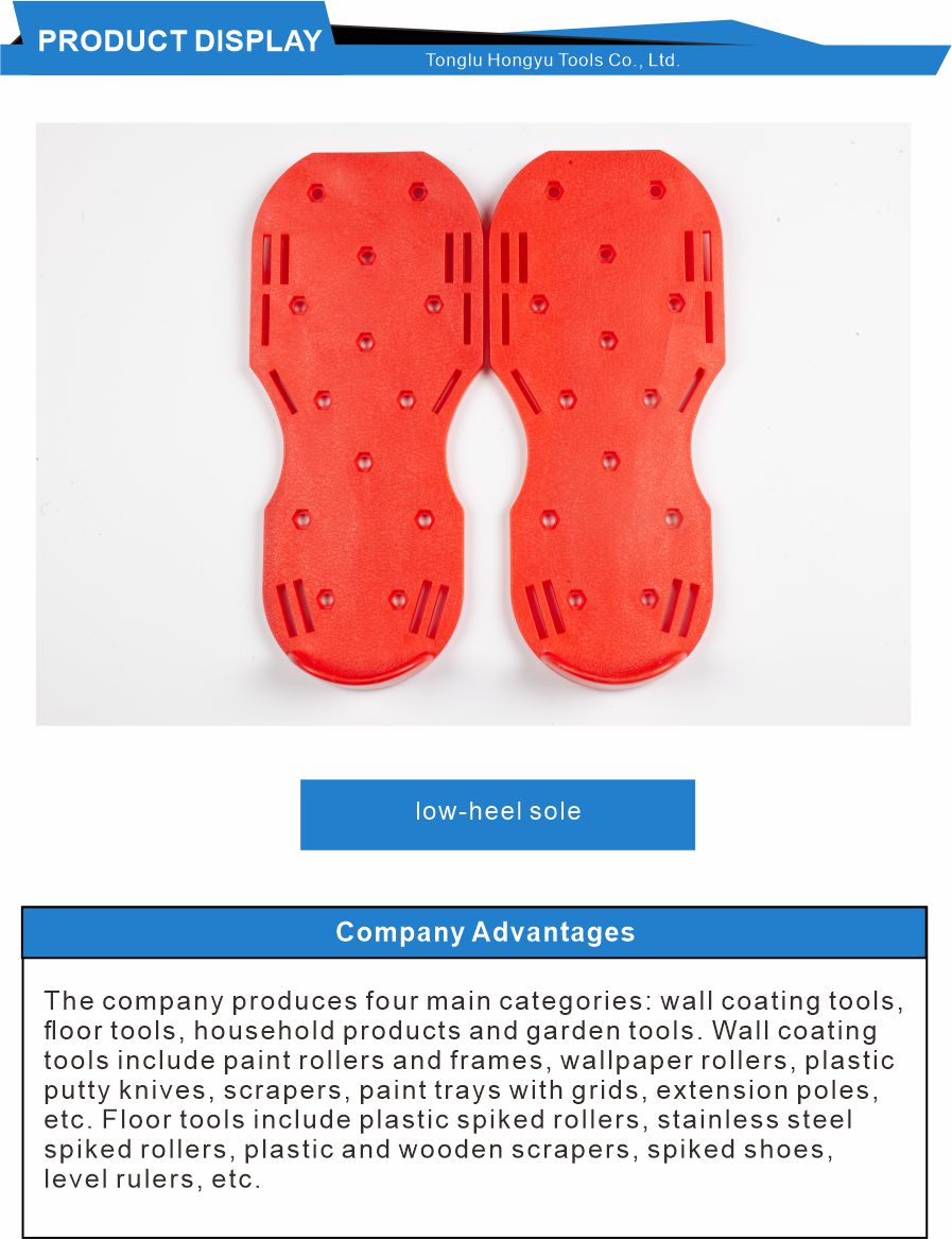 Spiked boots for floor application