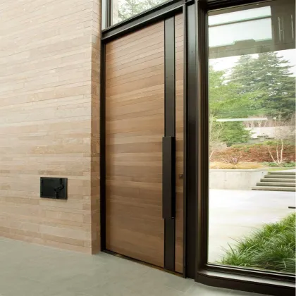 IKEA Luminum 2024 NFRC Soundproof Teak Double Internal Door Designs