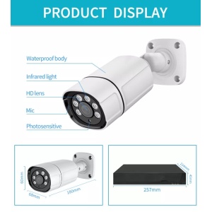 camera ip poe 8ch For NVR Kits