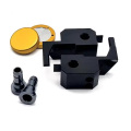 Nc pin milling parts oxidized black