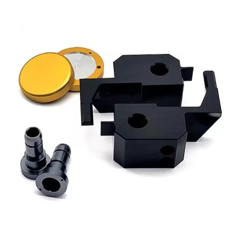 Nc pin milling parts oxidized black