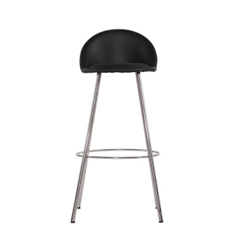 Tabouret de bar moderne en cuir David