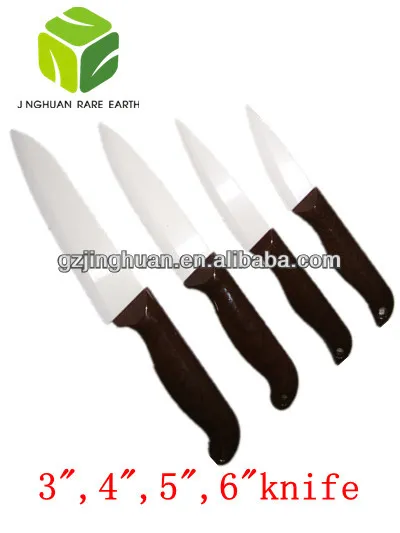 3-6inch ceramic pocket knives in ABS handle