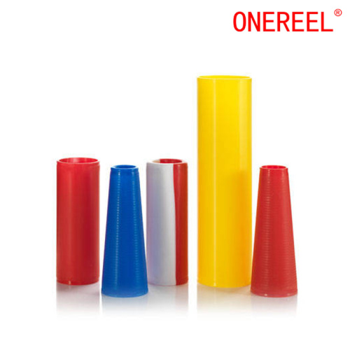 Textiel plastic garenverpakking kegel