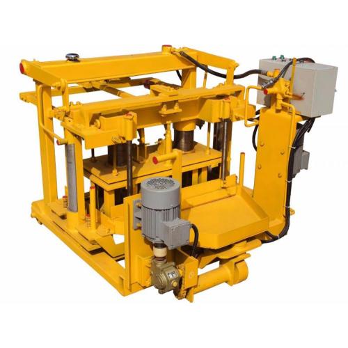 QT40-3A concrete manual hollow block maker machinery