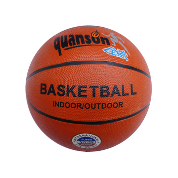 Tamanho 7 Basquete de borracha marrom