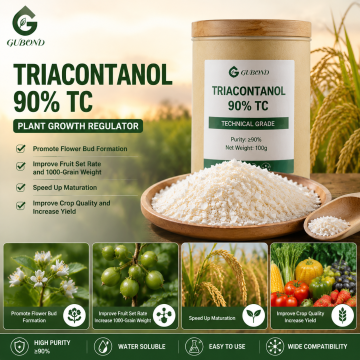 Regulador natural del crecimiento vegetal Triacontanol 90% TC