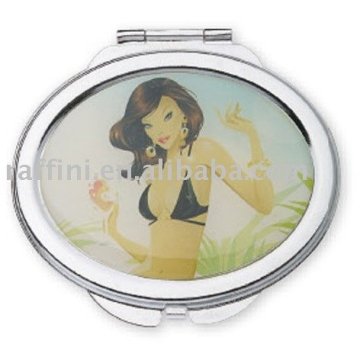 metal pocket mirror