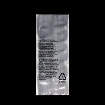 Customized Transparent Cheap Shopping Packing Flat Bag