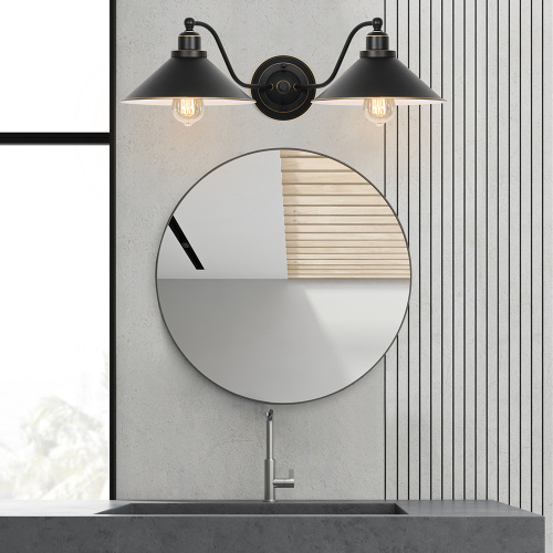 Industrial Wall Sconce Light Fixture for Bathroom