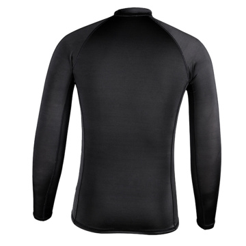 Seaskin Men Long Sleeve Anti UV Rash Guard