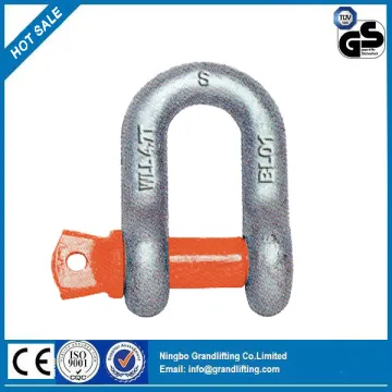 6 Times with Screw Pin As2741 Grade S Dee Shackle